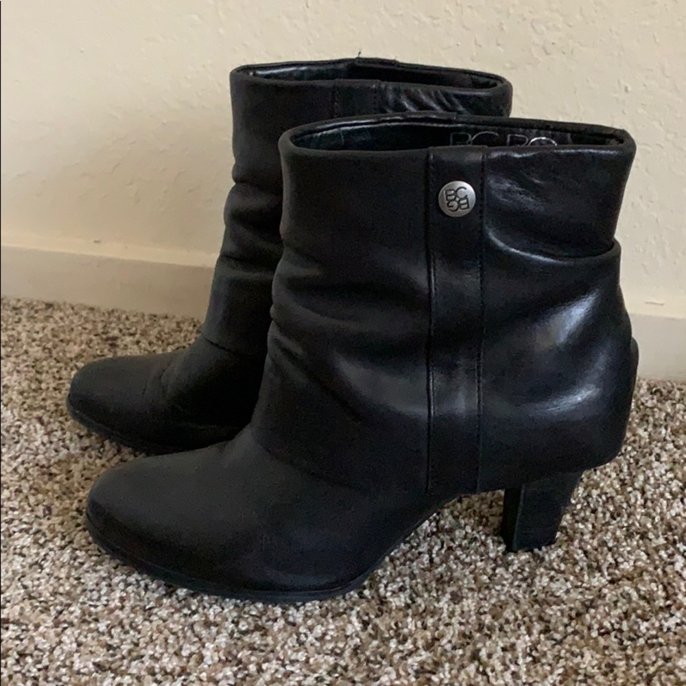 Bcbg leather booties
